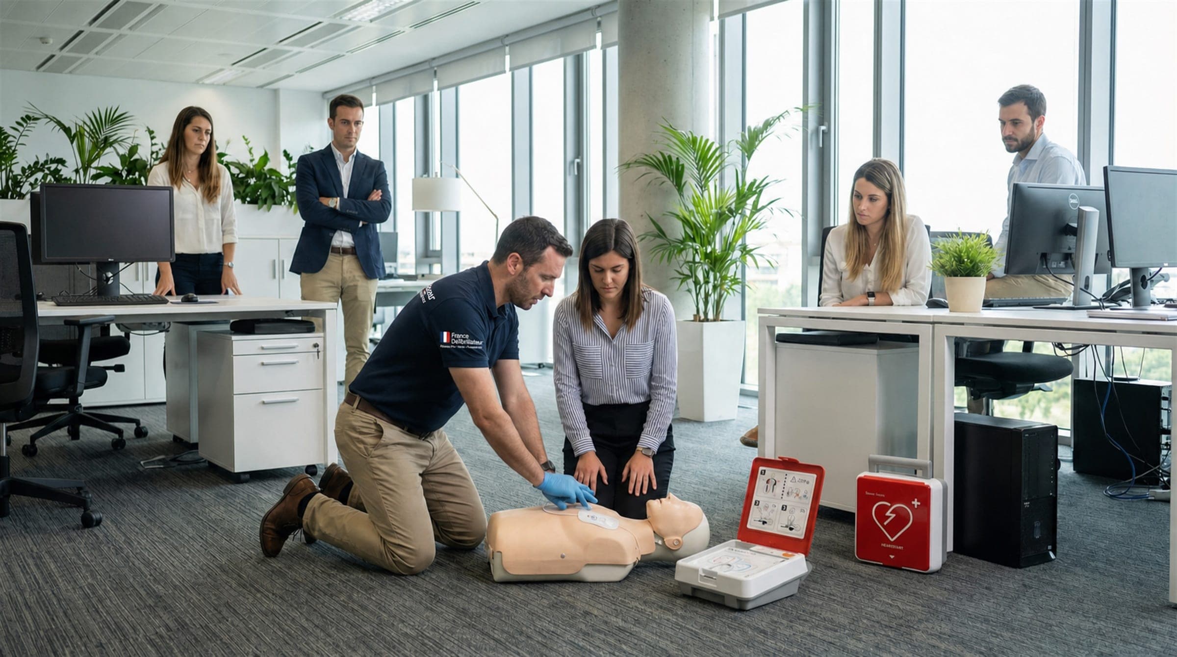 Defibrillator training