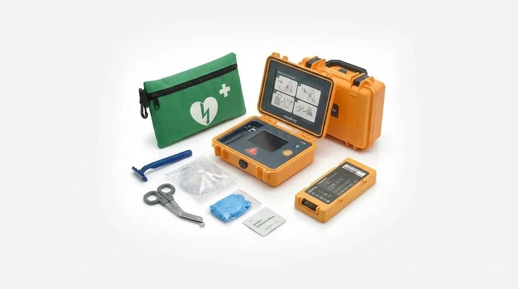 Kit complet de défibrillateur